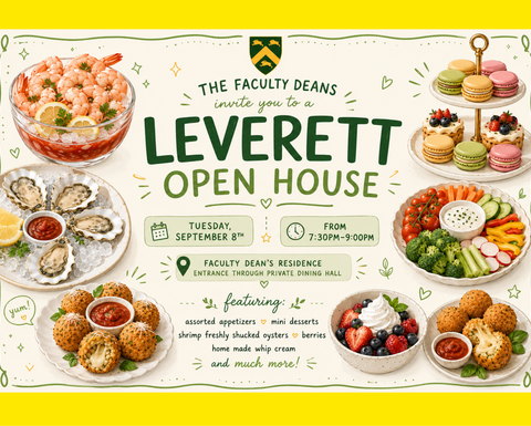 Sept 26 open house 